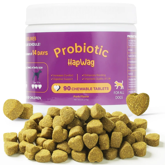 HAPWAG Multivitamínico 8 en 1 en Bocadillos Blandos para Perros –